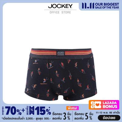 JOCKEY UNDERWEAR กางเกงในชาย COTTON STRETCH รุ่น KU 17302911 F23 TRUNKS