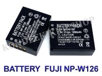 (แพ็คคู่ 2 ชิ้น) NP-W126 / W126 / W126S แบตเตอรี่สำหรับกล้องฟูจิ Camera Battery For Fujifilm X100F,XA10,XA7,XA5,XA3,XA2,XA1,XE2,X-Pro1,X-Pro2,X-Pro3,XT1,XT2,XT3,XT10,XT20,XT30,XT100,XT200,XH1 BY KONDEEKIKKU SHOP