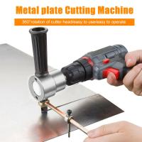 Double-Headed Sheet Metal Cutting Machine Saw Tool Electric Cutter Nibbler