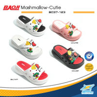 Baoji Collection รองเท้าแตะ รองเท้าแบบสวม รองเท้าส้นสูง สำหรับผู้หญิง บาโอจิ W Mashmallow-Cutie B037-123 (640)