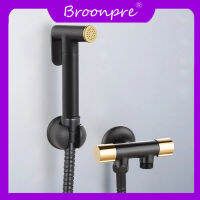 Broonpre ห้องน้ำก๊อกน้ำคู่หูสามทางห้องน้ำหญิงเครื่องซักผ้าในบ้านแรงดันสูงหนึ่งในสองออกความดัน flusher