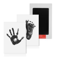 Newborn Baby Footprints Safe Non-Toxic Handprint Footprint Imprint Ink Pads Kits For Baby Pet Cat Dog Paw Print Infant Souvenirs