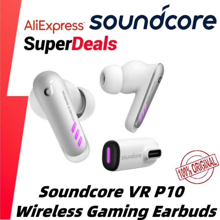 Soundcore VR P10 Wireless Gaming Earbuds 30ms Low Latency Dual