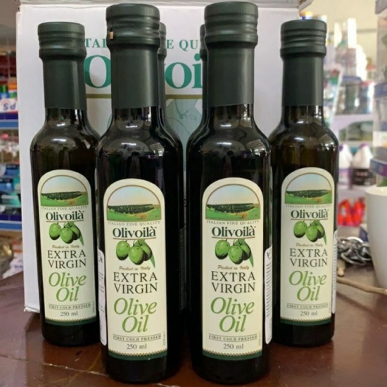 Dầu olive extra virgin olivoilà chai 250ml - ảnh sản phẩm 1