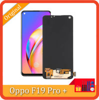 6.43 "AMOLED สำหรับ OPPO F19 Pro + 5G ชุดหน้าจอเครื่องแปลงเป็นดิจิทัลสัมผัสหน้าจอ LCD CPH2213สำหรับ Oppo F19 Pro + LCD Display