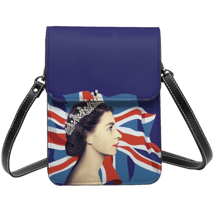 queen-elizabeth-platinum-jubilee-ไหล่กระเป๋า-uk-ธง70ปีแฟชั่น-reusable-กระเป๋าศัพท์มือถือหนัง-streetwear-ผู้หญิงกระเป๋า