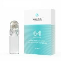 Hydra Roller 64 Pins Micro Titanium Needle Tips Derma Needles Skin Care Anti Aging Whitening Bottle Roller Serum Reusable