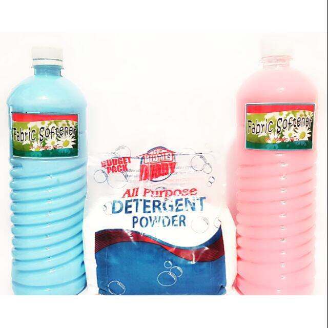 【READY STOCK】 ♔Fabric softener Detergent powder set Lazada PH
