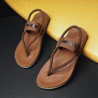 slippers with shaped sandals on the outside trendy and personalized lightweight beach shoes summer anti-skid dual purpose