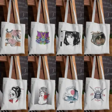 Canvas Totebag Aesthetic Design by Gladisenyoph