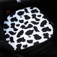 【cw】 Car Seat Cushion without Backrest Cow New Print Breathable Single Seat Europe and America Cross Border Goods AliExpress ！