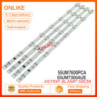 4PcsLG TV Backlight 55UM7600PCA 55UM7300AUE Light Strip SSC-Y19-TRIDOR-55UM73/75-S Light 55UM7600PTA