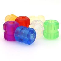 Rainbow Candy EDC Beads Tool Flashlight Key Rope Pendant Resin Material