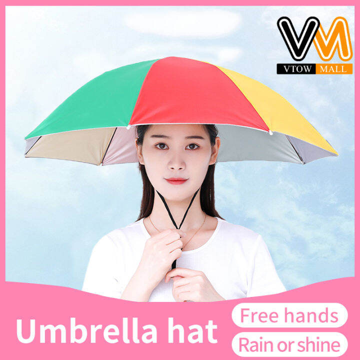 Large umbrella hot sale hat