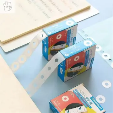 KW-trio Loose-Leaf Paper Hole Reinforcement Labels Round Stickers