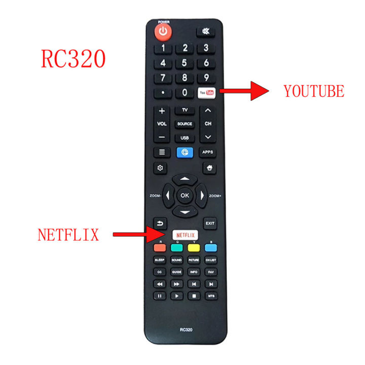 ใหม่-original-rc320สำหรับผู้เล่น-jvc-tv-รีโมทคอนโทรล06-532w54-ty01x-ด้วย-youtube-netiflix
