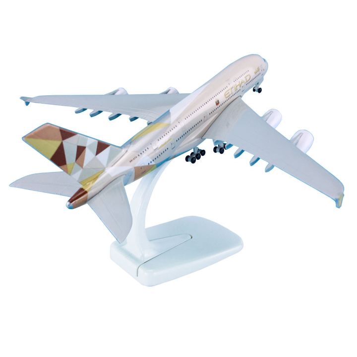 baza-วัสดุสังกะสีผสมขายดี1-400-18-7ซม-เครื่องบินกับล้อเครื่องบินแอร์บัส-a380เครื่องบินจำลอง