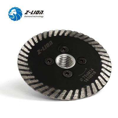 Z-LION 3 1pc Mini Diamond Engraving Saw Blade With Removable M14 5/8-11 Flange Carving Stone Concrete Cutting Disc for Engraver