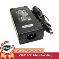 คุณภาพสูง CWT 12V Genuine TS-412 TS-410 Adapter DiskStation years 3 DS418 120W Turbo 10A QNAP AC NAS Power New TS-409 Supply original for Synology DS410 warranty