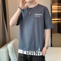 23 summer new short-sed t- mens y slim half-sed boys t- mens Kong tops