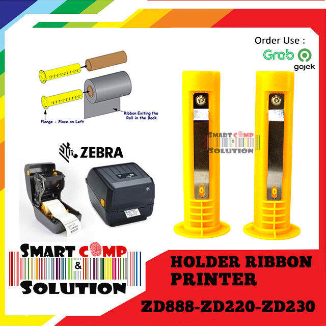 Holder Roller Spindle Ribbon 300 meter Core 1 Inch Printer Barcode