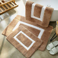 Fluffy Imitation Wool Bath Mats Absorbent Bathtub Mat Non-Slip Bathroom Shower Car Floor Small Rug Entrance Mat Home Decor