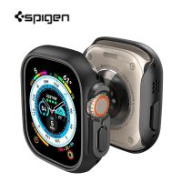 Spigen Thin Fit Cases For Apple Watch Ultra 8 7 SE 6 5 4 3 2 149mm 44 45mm 40 41mm PC Anti-fall Frame Case Shockproof Slim Cover