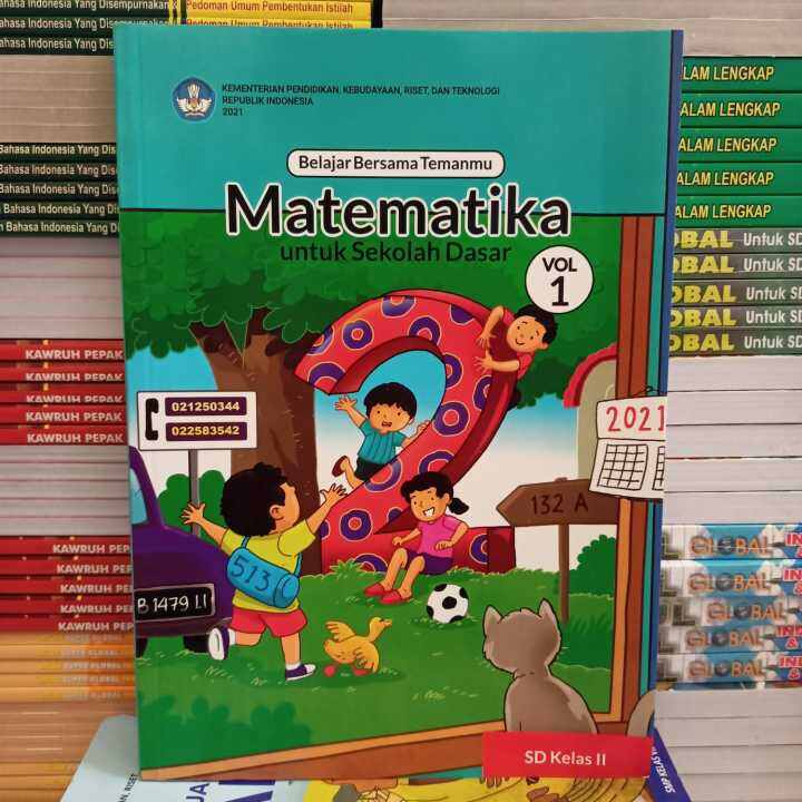 Buku Sekolah Belajar Bersama Temanmu Matematika SD Kelas 2 Volume 1 K ...