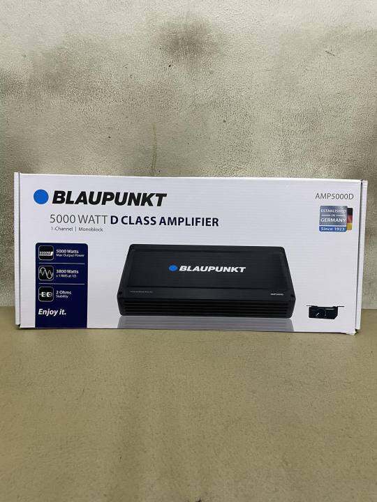 BLAUPUNKT AMP5000D (5000W MONOBLOCK CLASSD CAR AMPLIFIER) Lazada PH