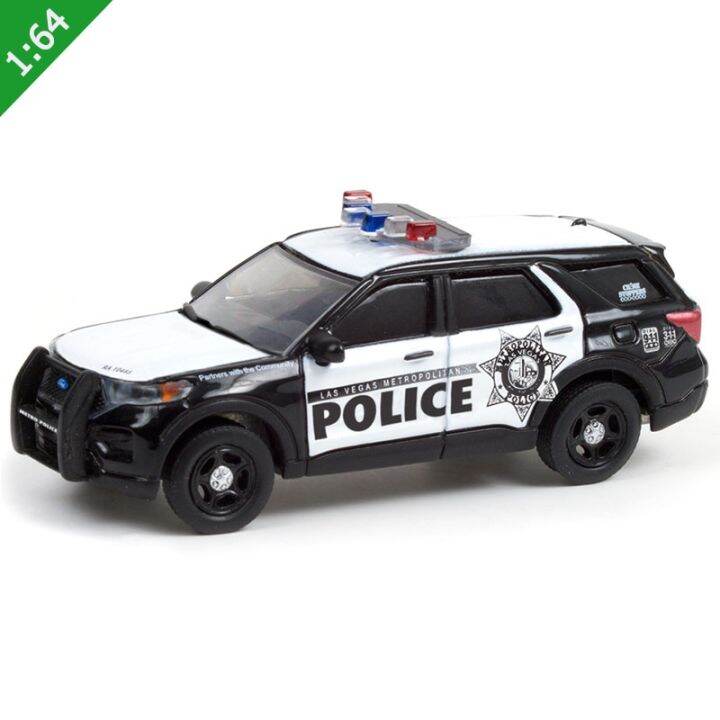 Diecast Alloy Greenlight 1/64 2020 Ford Explorer Las Vegas Metropolitan ...