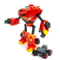 Blaze Monster Machines Super Runway Scene Combination Track Toy Action Figure Model Anime Toys Children Birthday Gifts