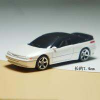 การหล่อแม่พิมพ์1:64สเกลรถสีขาวเสื้อสีดำ Subaru SVX แบบจำลองรถโลหะผสมของเล่นอัตโนมัติเด็ก &amp; S ของที่ระลึกของสะสม