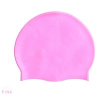 【CW】 Swim Bathing Hats Adult Cap Silicone Professionally Hat Elasticity