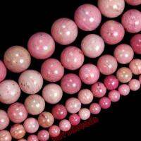 Natural Red Rhodonite Round stone Beads 15.5 4681012mm Pick Size