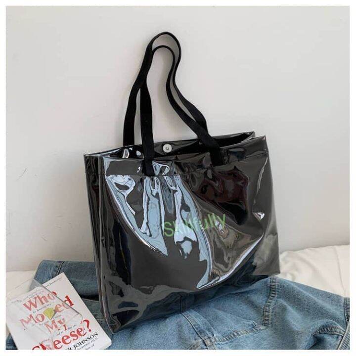 NS NEW TREND ote Bag, Transparent Waterproof PVC Coated Canvas FASHION ...