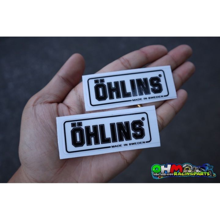 สุดคุ้ม-สติ๊กเกอร์ติดโช๊ค-ohlins-sticker-โอลิน-ราคาถูก-สติ-ก-เกอร์-ติด-รถ-สติ๊กเกอร์-ออฟ-โร-ด-สติ-ก-เกอร์-ข้าง-รถ-กระบะ-สติ-ก-เกอร์-ข้าง-รถ-สวย-ๆ