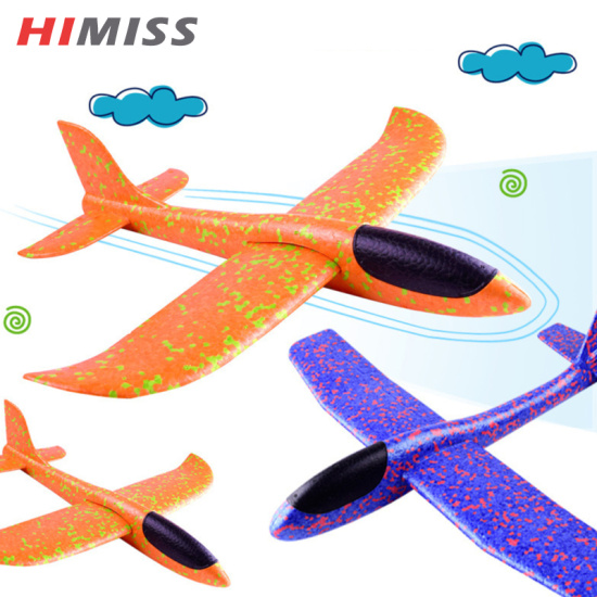 Himiss máy bay ném tay bằng xốp 48cm điều khiển từ xa máy bay tàu lượn - ảnh sản phẩm 3