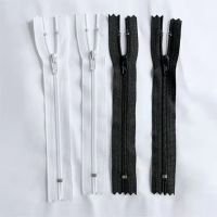 ✘ 10 Pieces YKK3 Nylon Closed Tail Zipper Trouser Placket Zipper Short Skirt Pouch 15cm Black and White!