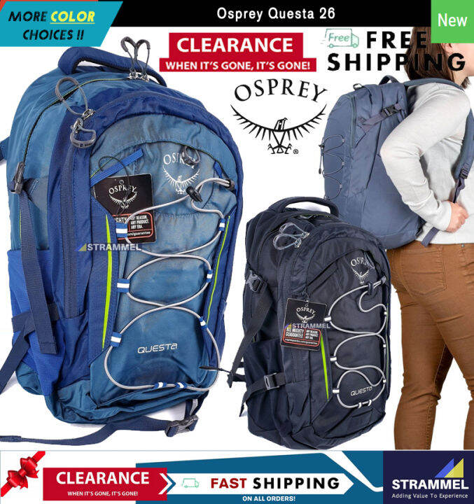[100 Authentic] Osprey Questa 26 Backpack For Everyday Commute