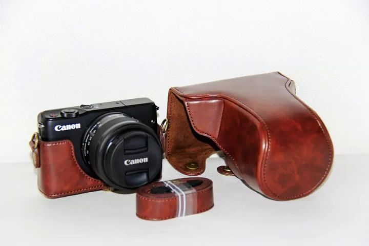 กระเป๋ากล้องวิดีโอที่ดีสำหรับกล้องแคนนอน-eosm10กล้อง-eos-m10-eos-m100-eos-m200ปกป้องตัวเครื่องป้องกันร่างกาย