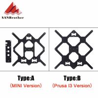 Mk3 I3 Prusa โคลนนิ่ง3d เครื่องพิมพ์อลูมิเนียม Y Carriage พร้อมสลักเกลียวรูปตัวยู3ชิ้น Lm8uu ยึดสำหรับ Prusa I3 3d ชิ้นส่วนเครื่องพิมพ์