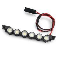 ไฟหลังคารถ RC AXSPEED 6LED แท่นสปอตไลท์ต่อ1/18 TRX-4M Bronco Parti Di Decorazione Fai Da Te