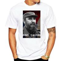 จัดส่งฟรี2017ยอดนิยม fidel Castro คิวบาสีดำผู้ชาย100 ผ้าฝ้ายเสื้อยืดคุณภาพสูงแขนสั้น TEE