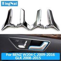 2Pcs/4Pcs Set Interior Chrome Opening Door Pull Handle For Mercedes Benz W204 C Class C180 C200 C300,GLK250,GLK300,GLK350