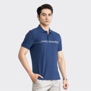 Áo polo ngắn tay ARISTINO họa tiết kẻ độc đáo, 3 màu trẻ trung, ấn tượng