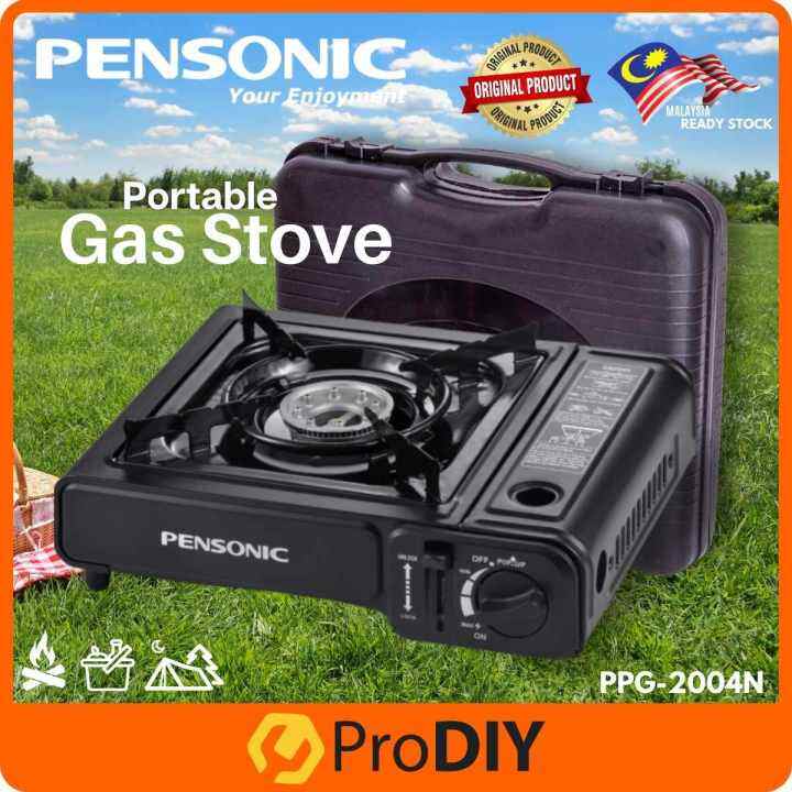PENSONIC Portable Gas Stove Mini Stove Gas Burner Portable For Outdoor