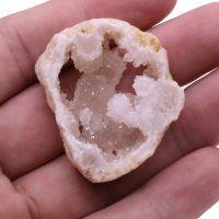 【YF】۞۞  Druzy Agates Pendant Reiki Slice for Fashion Jewelry Making Supplies Necklace Earrings Accessories