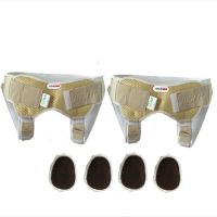 2pcs adult inguinal hernia belt for small intestinal inguinal hernia surgery elderly support mat with Kneepad,neck guard