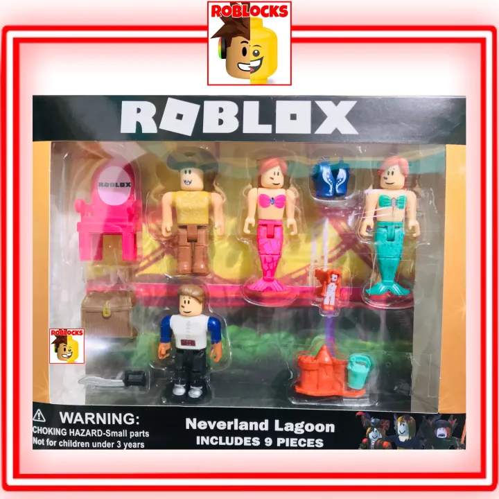 Roblox Toy Neverland Lagoon 4 Figures Included (Brand New With Box) |  Lazada Ph