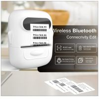 Thermal Label Printer P50 Wireless Bluetooth Portable Printer Label Maker Machine with Tape 40x30 mm For Android &amp; iOS System Fax Paper Rolls